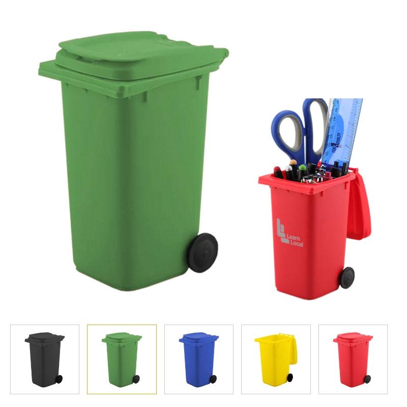 Trash Can Desktop Pen Holder