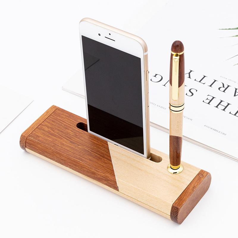 Wooden Pen with Display Case 