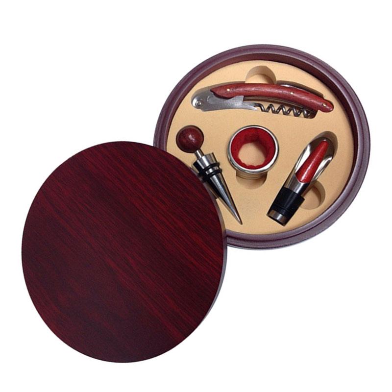 Wine Bottle Opener Set in Wooden Box