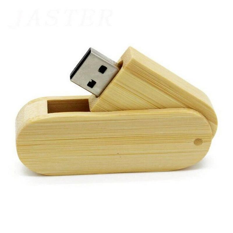 Swivel Wooden Flash Drive