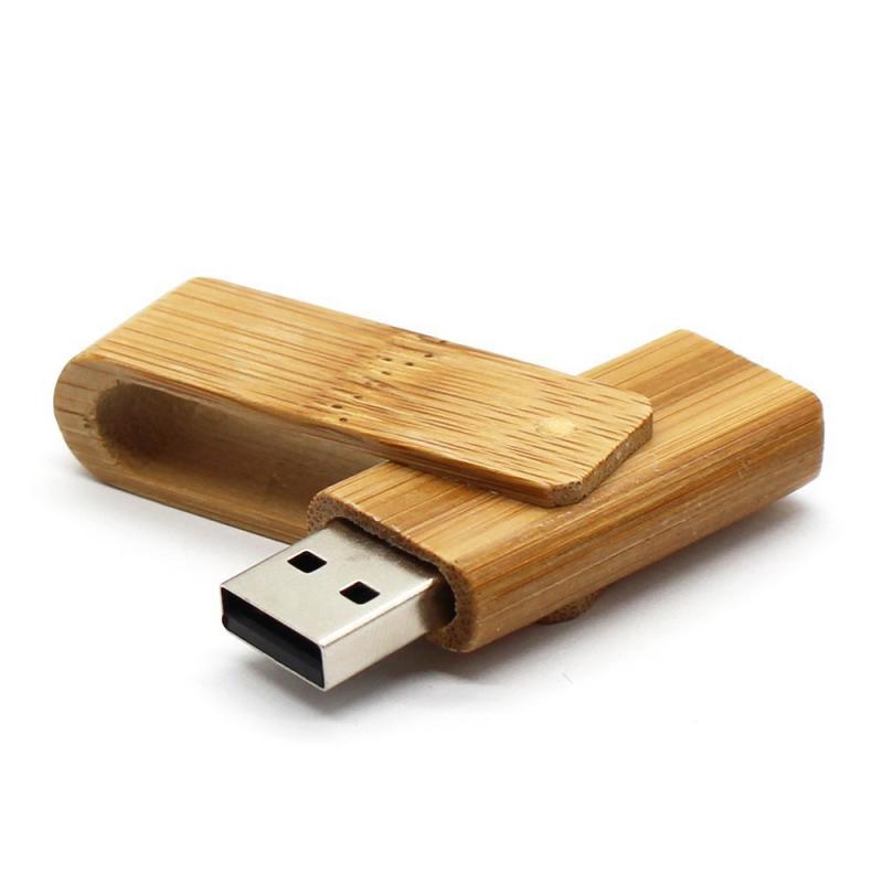 Swivel Bamboo USB