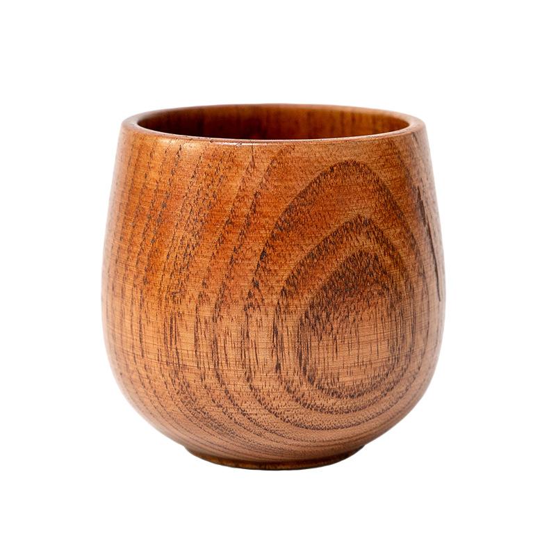 Wooden Coffee Wine Mug 