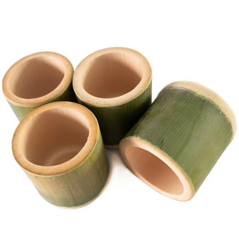 Bamboo tube cup