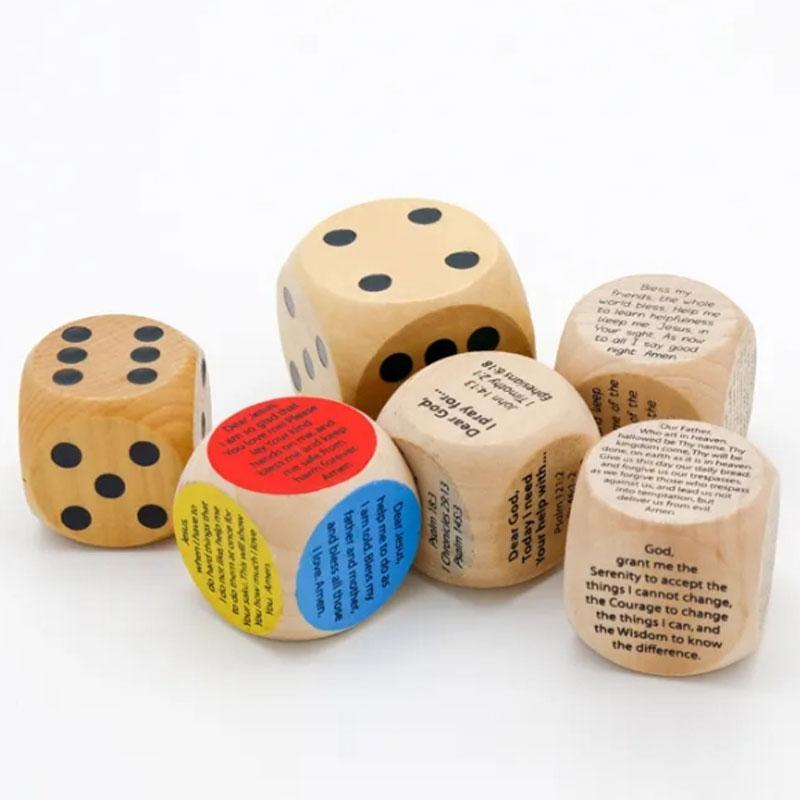 8-20MM Wooden Game Dice /custom size accept