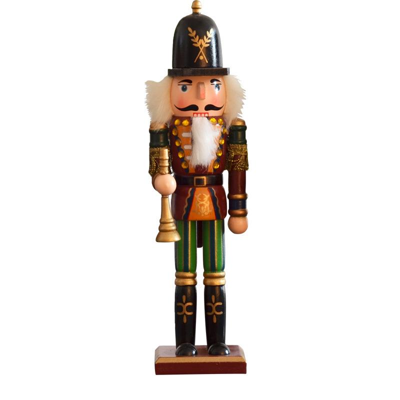 30cm Tall Wooden Nutcracker Soldier Christmas Gifts