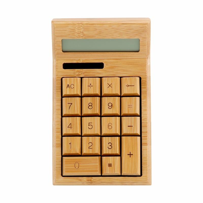  Bamboo Solar Calculator Cashier Calculator