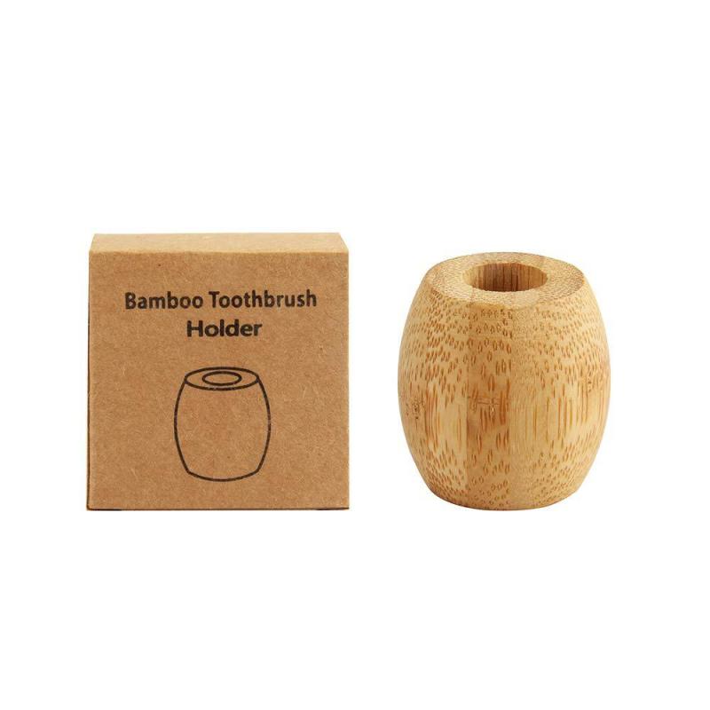 Bamboo Toothbrush Holder 