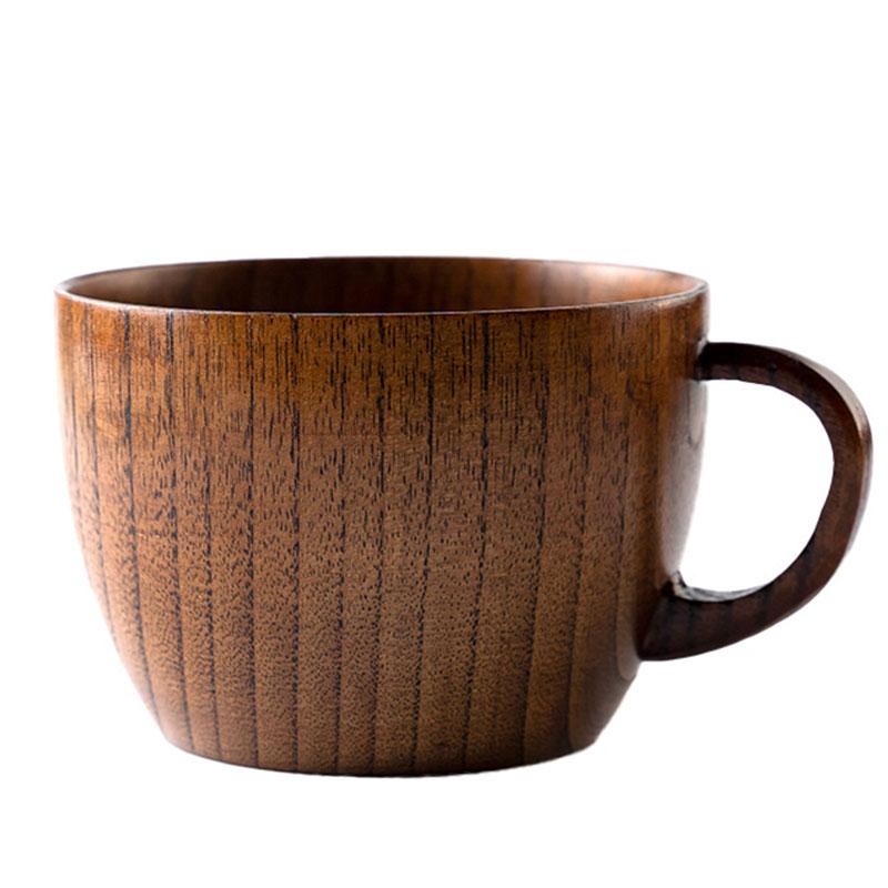 Natural Wooden Coffee Beer Cups