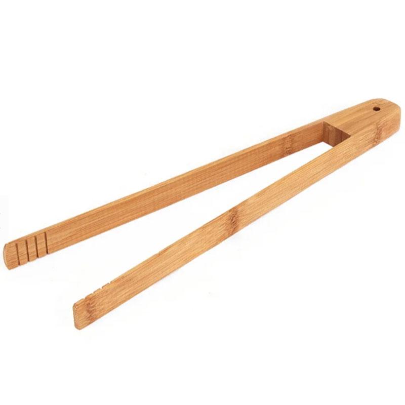 Wooden Food Serving Tongs