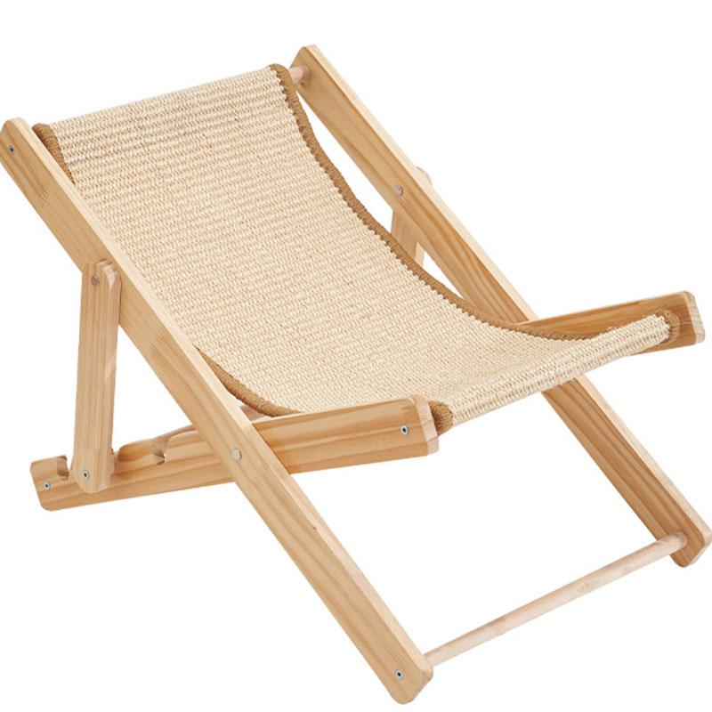 Canvas Adjustable Grind Claw Resistant Beach Chair 