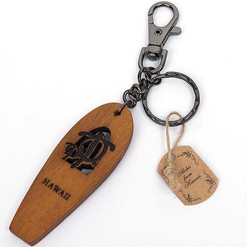 Eco-friendly Engraved Wood Keychain