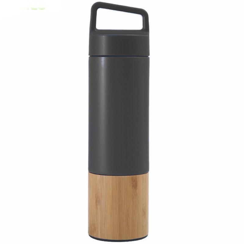 Stainless Steel Bamboo Shell Thermal Water Tumbler