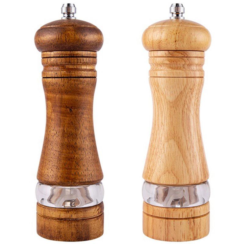  Wood Salt Pepper Grinder 