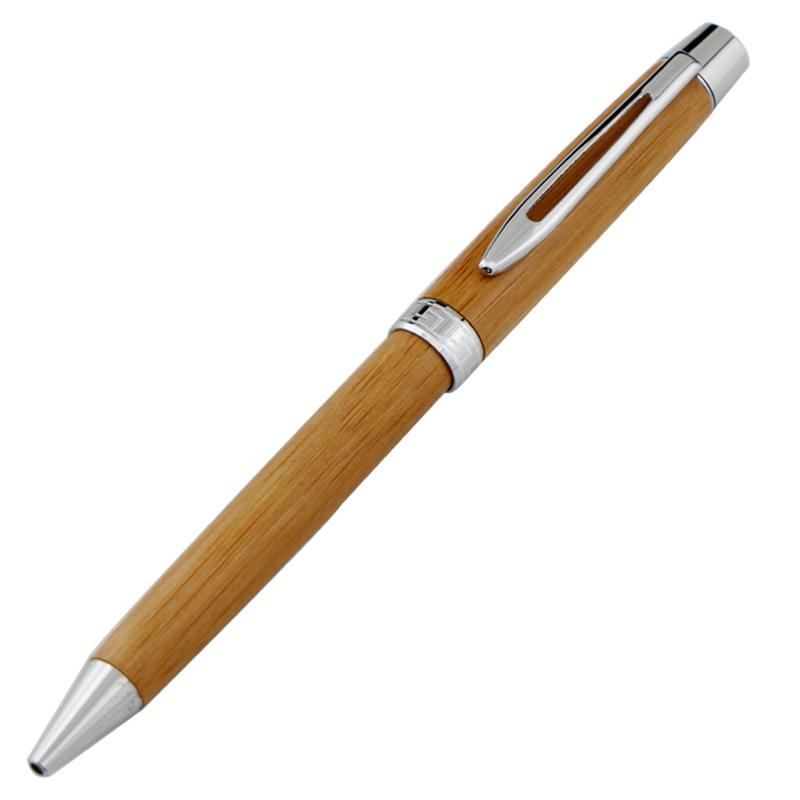 Bamboo Twist Wooden Ball Pen