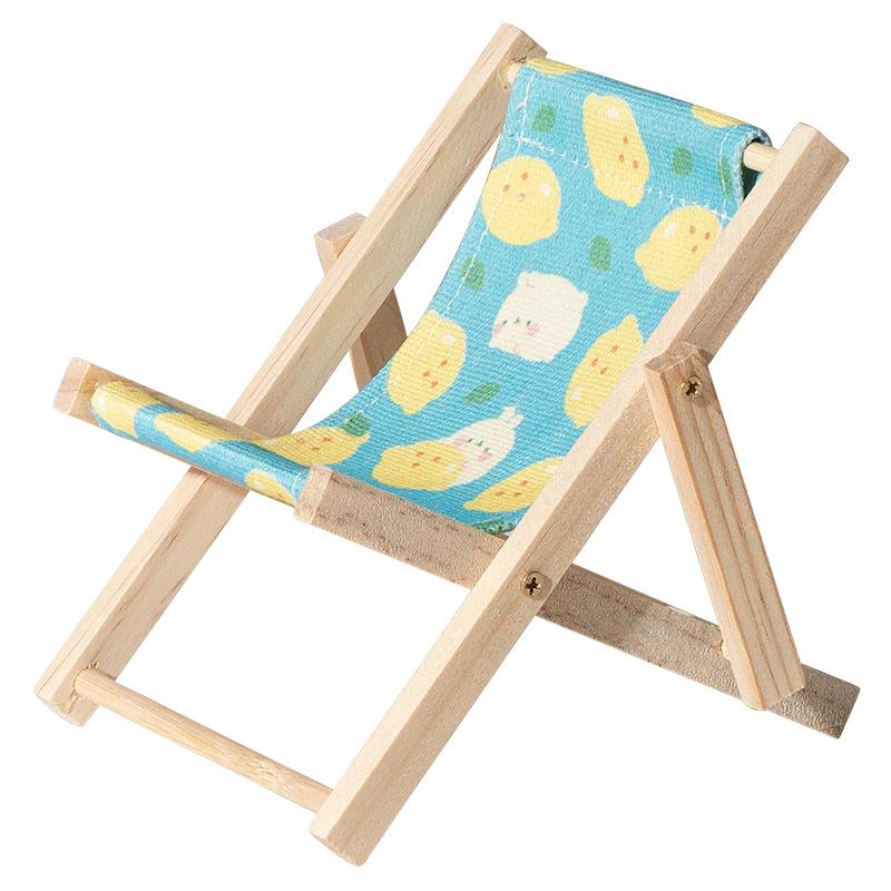 Creative beach chairs wooden crafts 