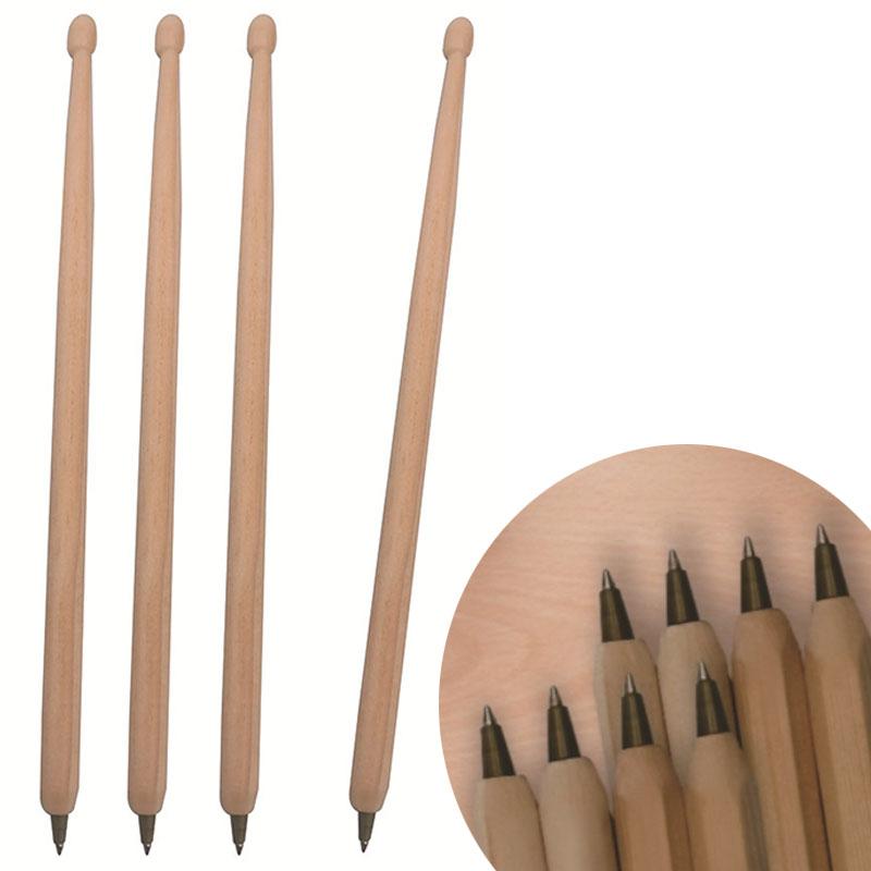 Wood Drumstick Shaped Ballpoint Pen