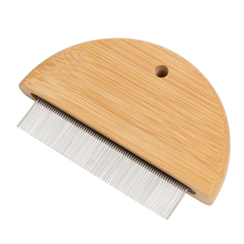 Bamboo Wood Pet Comb Brush