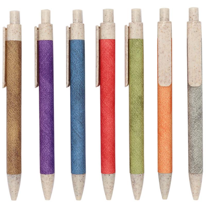 Eco Friendly Wheat Straw  Ball Pens