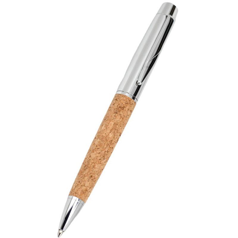 Eco Cork Stainless Steel Ball Point Pen 