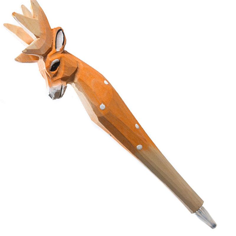 Wood Carved Wild Animal Pens 