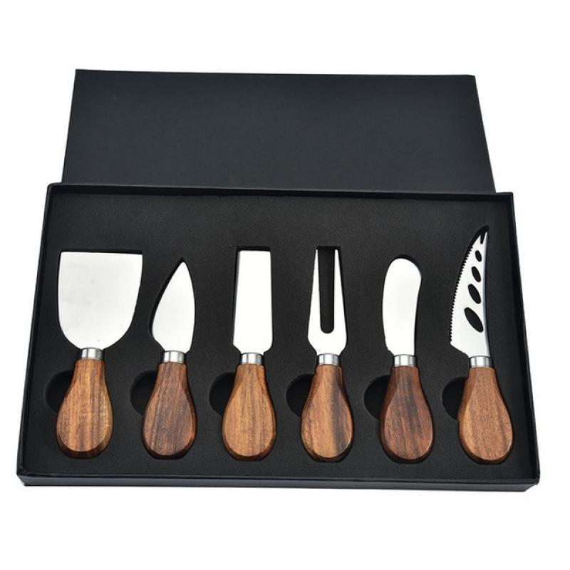 6-PIECE CHEESE KNIVES SET