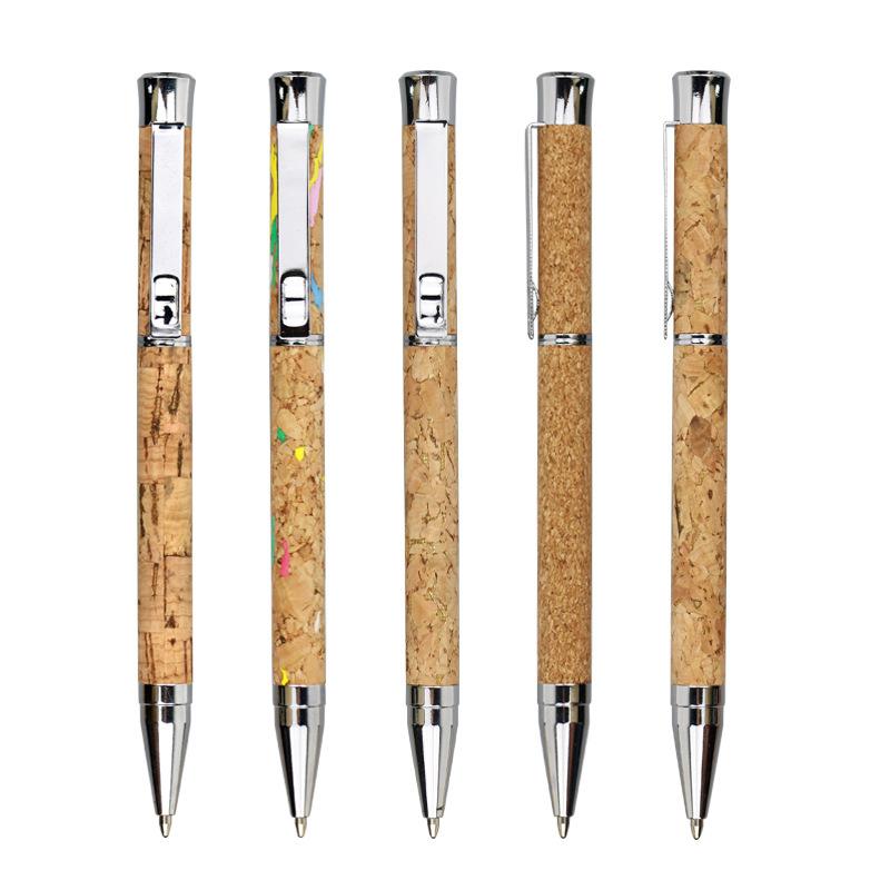 Luxury Creative Cork Ballpoint Pen