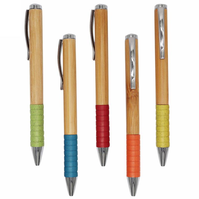 Bamboo Twist Action Ballpoint Pen 