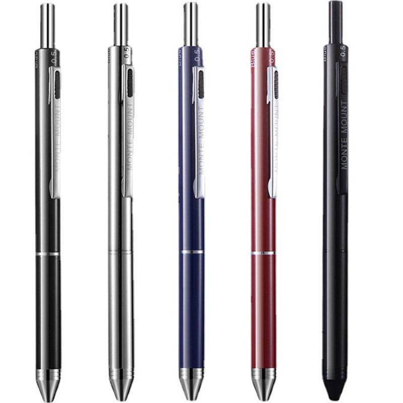 Metal 3 Colors in 1 Click Ball Pen