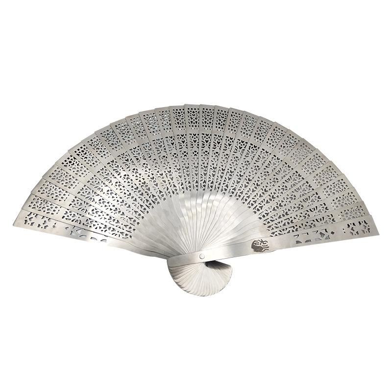 Folding Hand Fans Titanium 