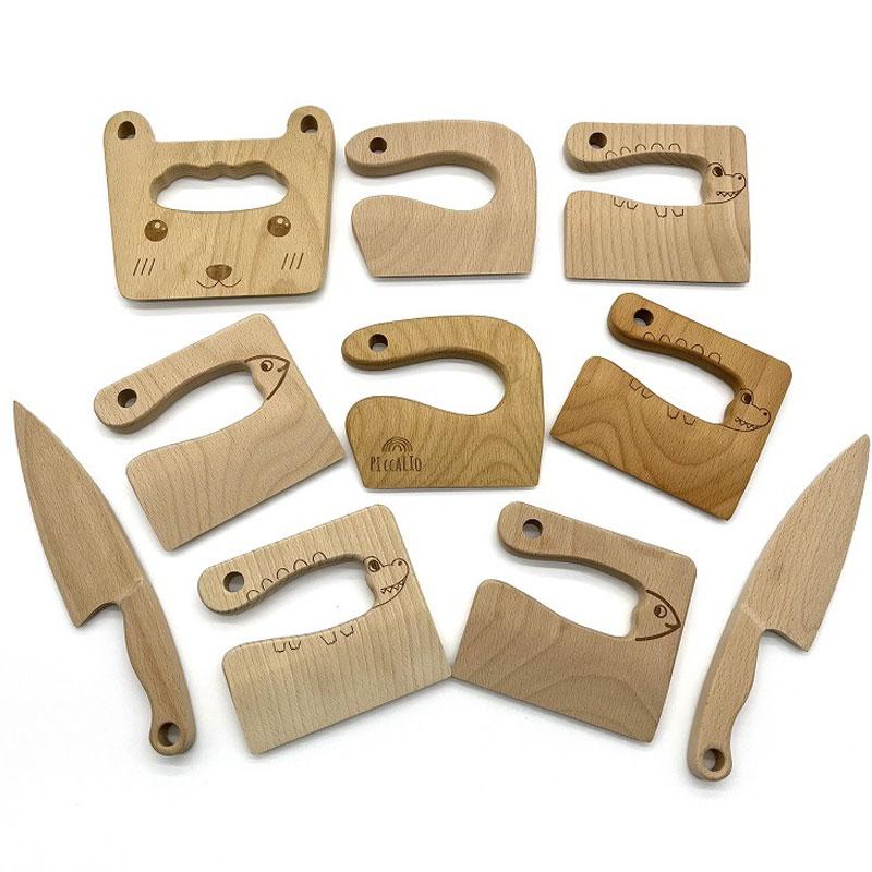 Wooden Kids Knife for Cooking Kid Safe Knives