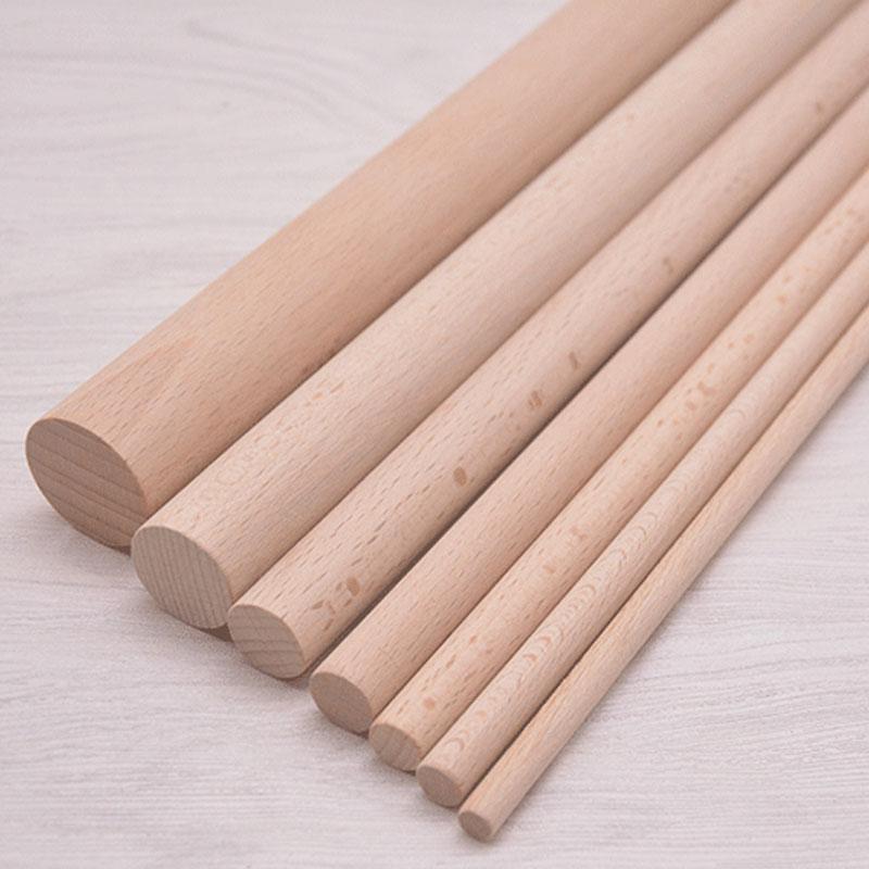 Unfinished Wooden Dowel Rods Crafts