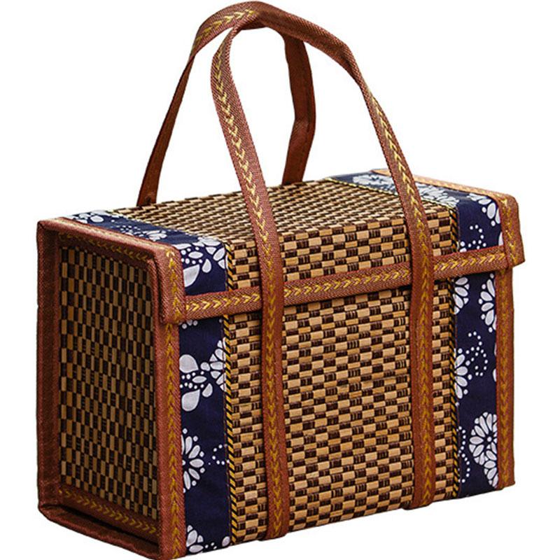 Plastic Wicker Baskets Picnic Basket