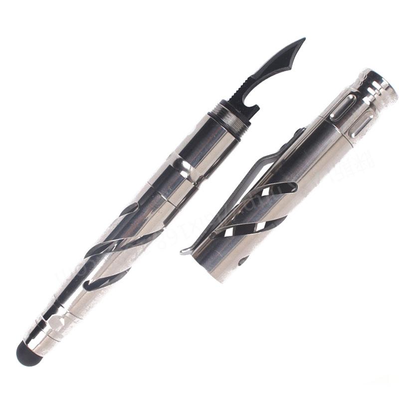 Creative Multi-function Tool Titanium Alloy Tactical Pen Self Defense Pen