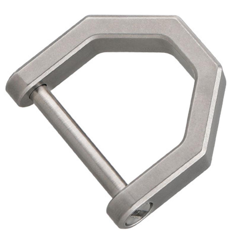 Titanium Alloy D Ring For Buckle Luggage Backpack Bag