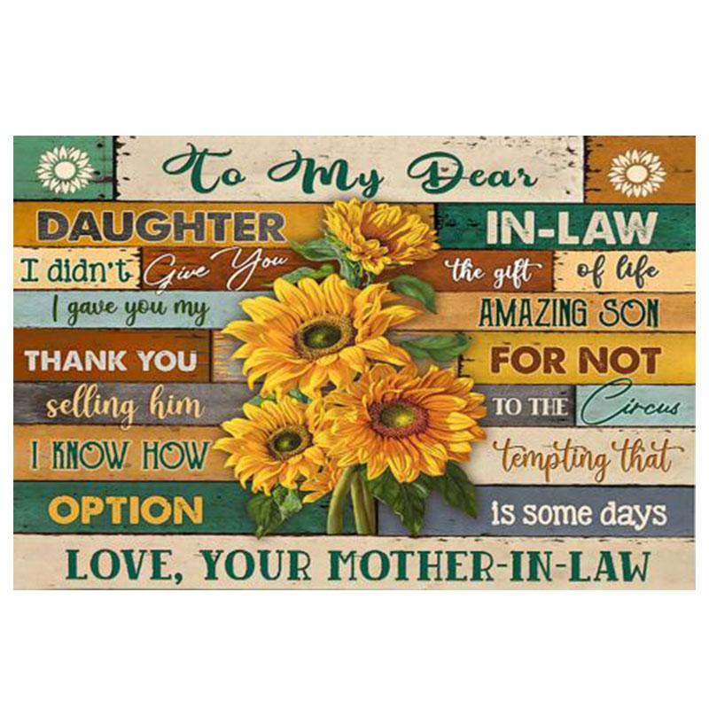 Wooden Family Plaque Wood Sign Wall Decoration