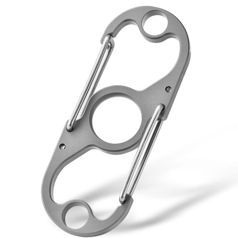 Outdoor 8 Shaped  Titanium Alloy Carabiner