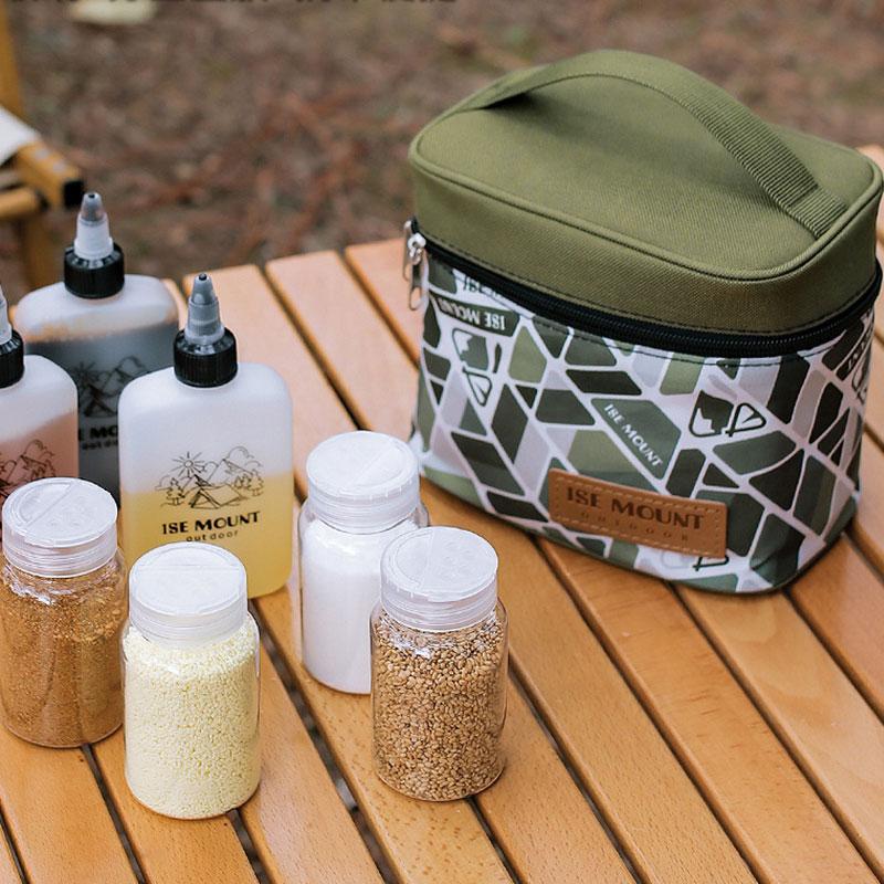 Outdoors Canvas Camping Condiment Storage Bag