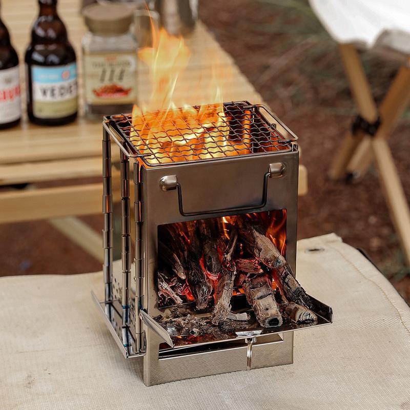 Outdoor BBQ Grill Stove