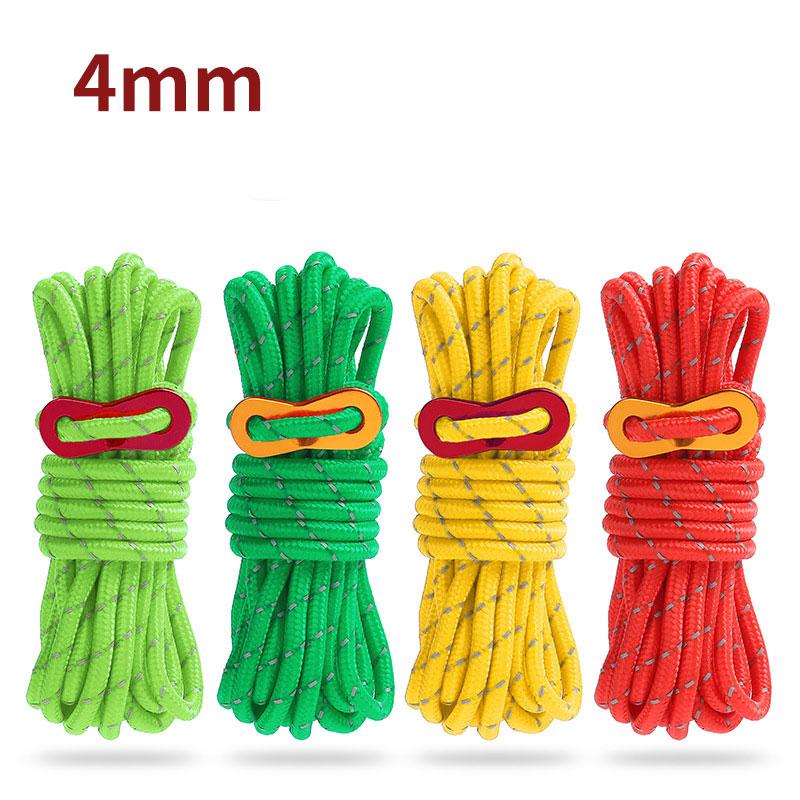 Outdoor Reflective Rope Canopy Camping Windproof Rope