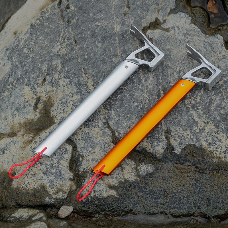 Outdoor Multi-Functional Ground Nail Hammer Camp Nail Puller Tent Nail Hammer Canopy Camping Hammer