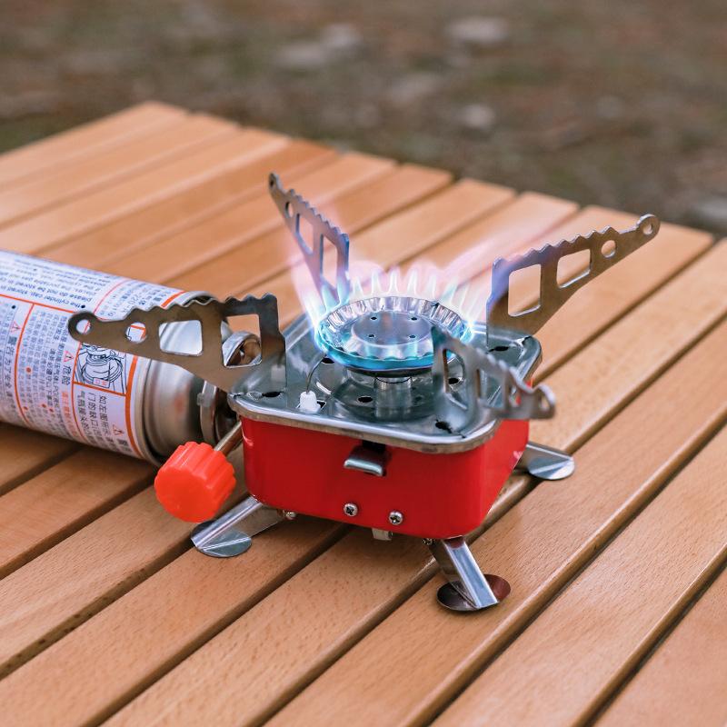 Mini Portable Outdoor Stove Camping Stove Gas Outdoor