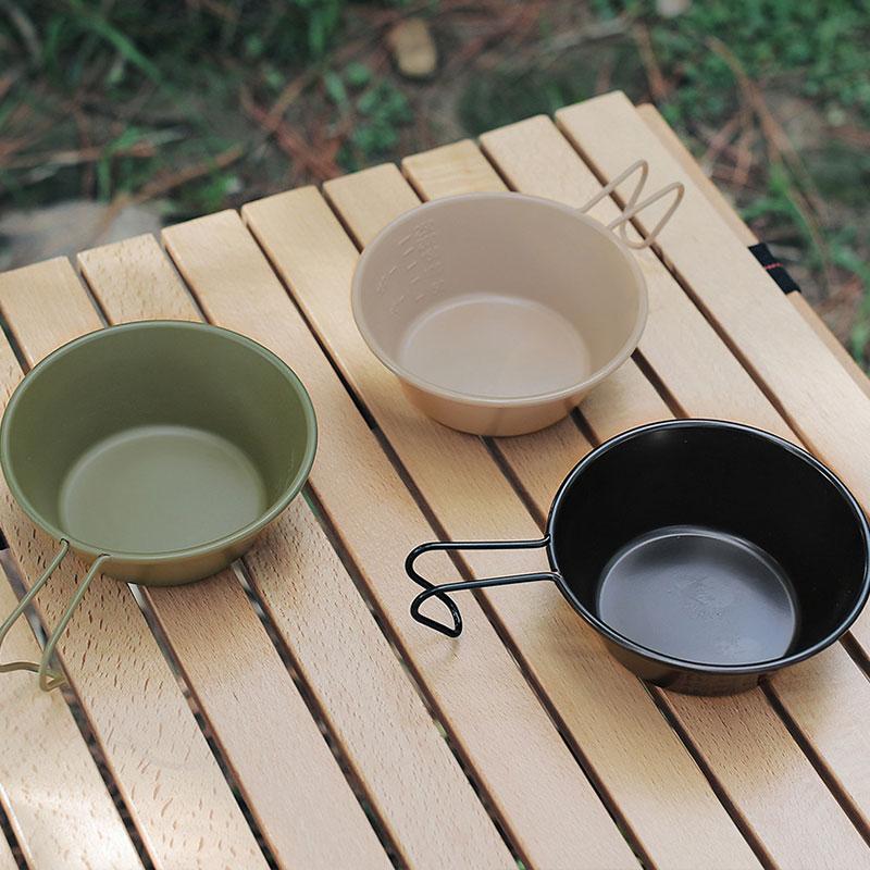 Outdoors Camping Multifunctional Stainless Steel Bowl