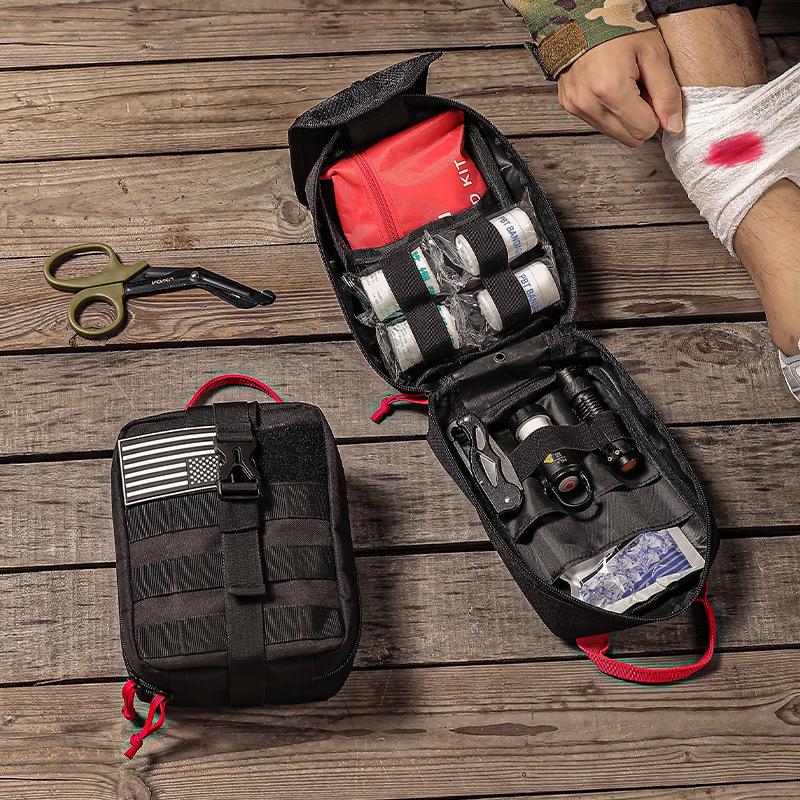 Outdoor First Aid Kit Portable Tactical First Aid Kit Outdoor Camping Portable First Aid Kit