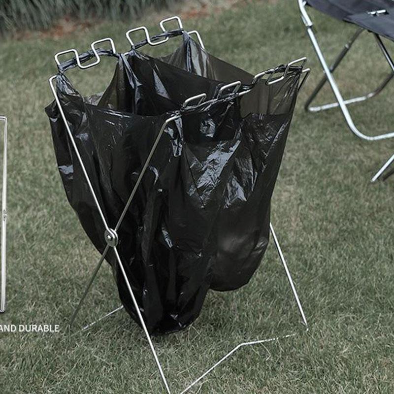 Outdoor Garbage Bag Bracket 