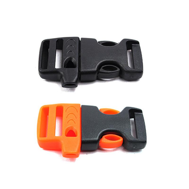 Multi-functional Buckle Whistle for Bags Webbing